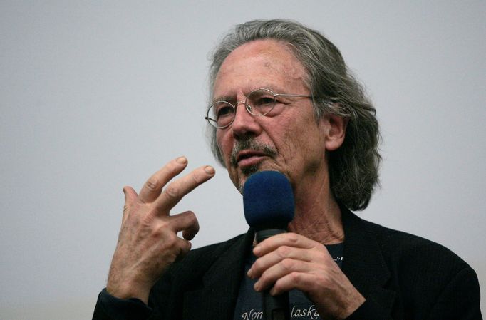 Peter Handke na snímku z roku 2009.