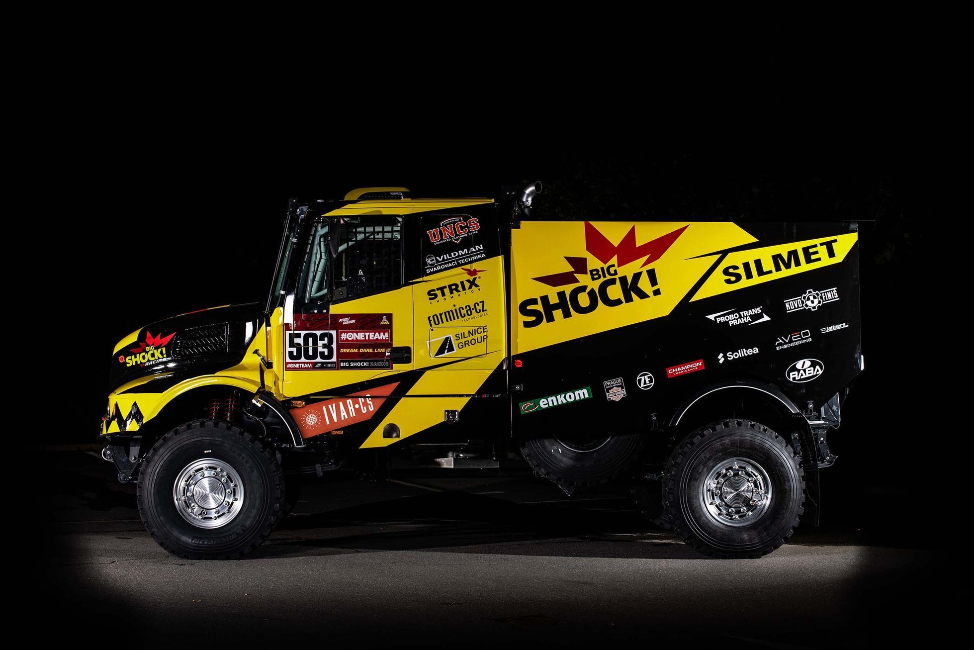 Nový kamion Arnošt Martina Macíka mladšího pro Rallye Dakar