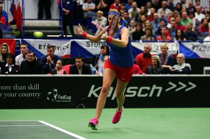 Fed Cup, ČR-Francie: Petra Kvitová