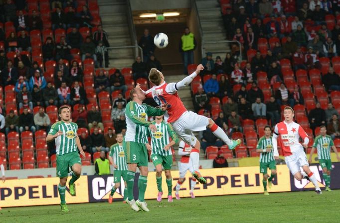 SL, Slavia-Bohemians 1950: Milan Škoda (21) - Lukáš Pauschek (3)