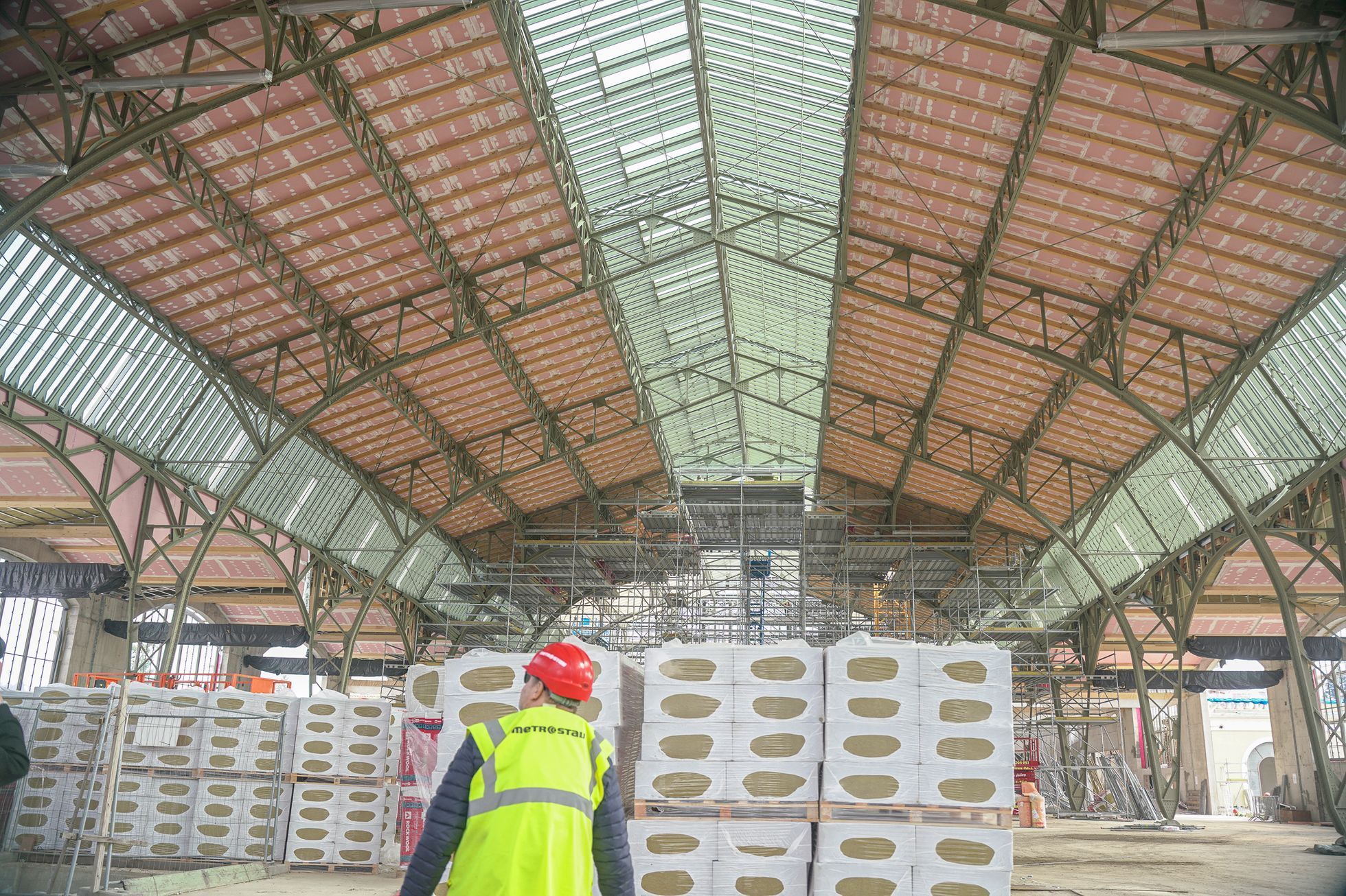 Průmyslový palác, rekonstrukce, Praha, přestavba