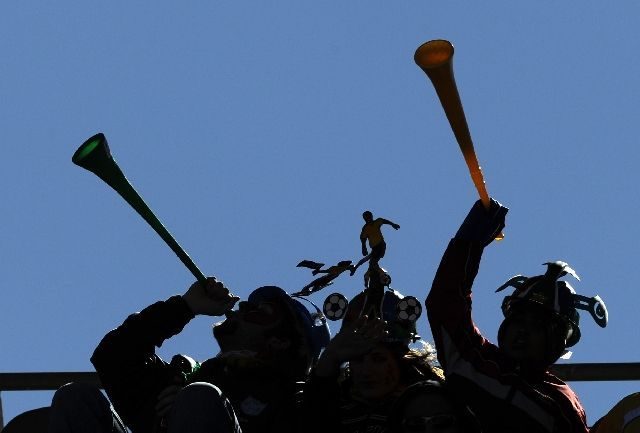 MS 2010: fanoušci (vuvuzela)