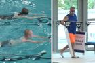 Reportáž: Takto fungují bazény při pandemii. Roušku sundáte jen ve vodě