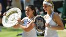 Bartoliová vs. Lisická, finále Wimbledonu 2013