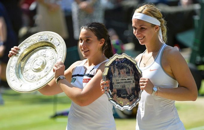 Bartoliová vs. Lisická, finále Wimbledonu 2013