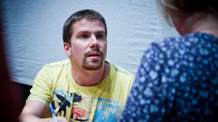 Cenu Miloslava Švandrlíka získal za své povídky stand-up komik Pavel Tomeš; Zdroj foto: Profimedia.cz