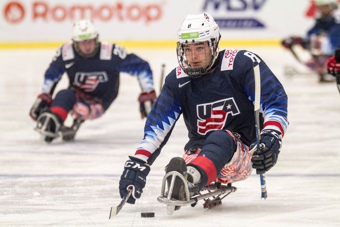 MS v parahokeji v Ostravě 2019, semifinále Česko - USA: Jack Wallace