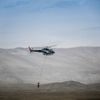 Rallye Dakar 2018: vrtulník s motorkou