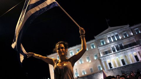 Podívejte se, jak Řekové oslavují "NE"