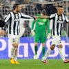 Fotbal,Liga mistrů, Juventus - Celtic:  Fabio Quagliarella a Arturo Vidal