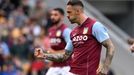 Soccer Football - Pre Season Friendly - Aston Villa v Leeds United - Suncorp Stadium, Brisbane, Australia - July 17, 2022 Aston Villa's Danny Ings celebrates scoring thei