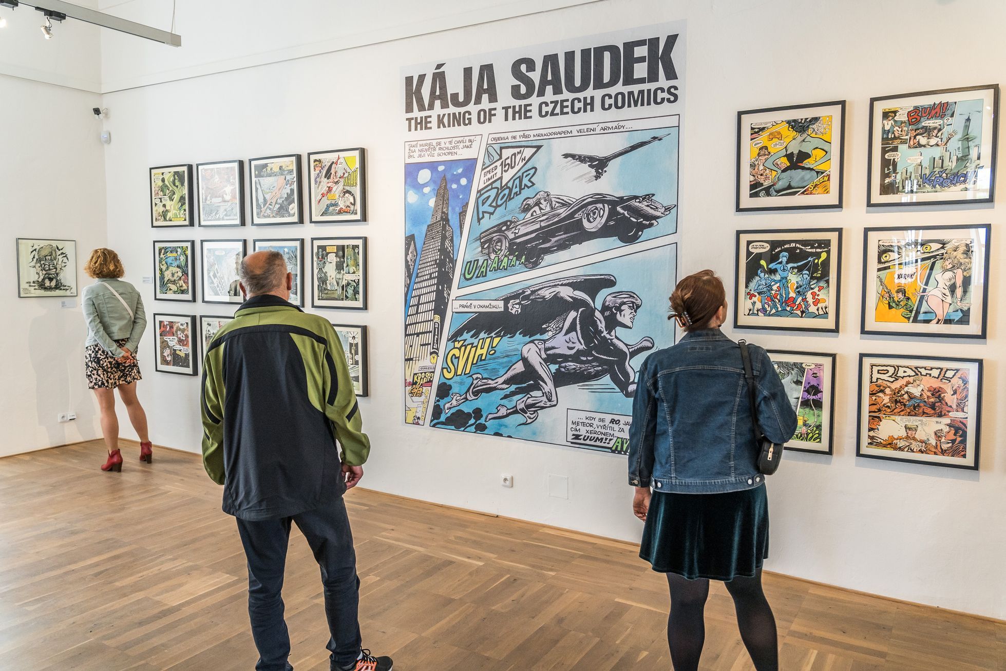 Kája Saudek – král českého komiksu, výstava, Regionální muzeum v Litomyšli, 2023