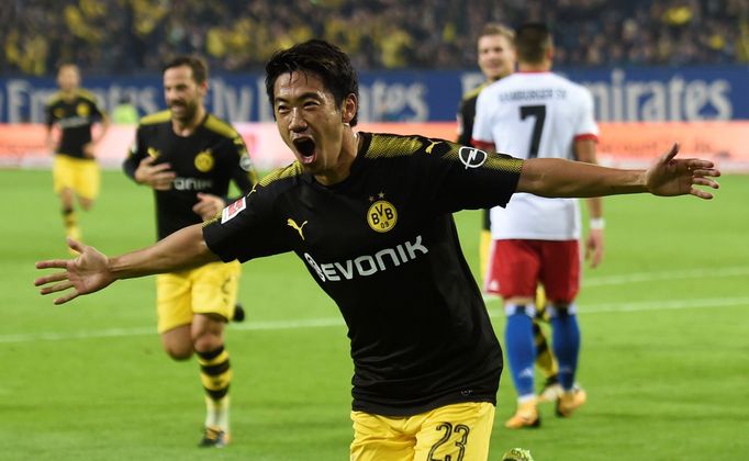 Hamburk - Dortmund: Kagawova radost