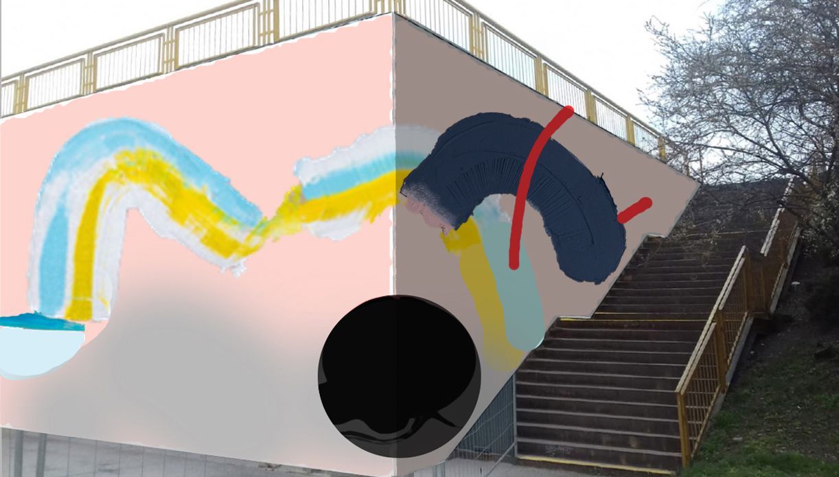 Opatov, mural art
