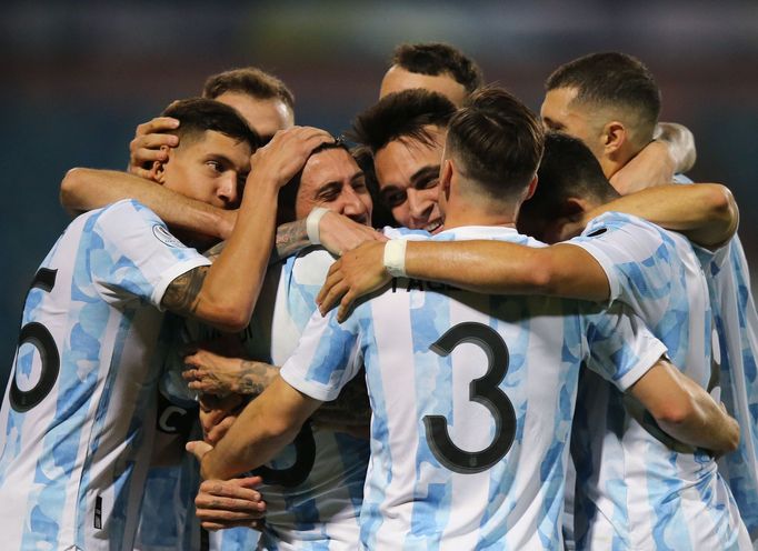 Argentina slaví postup do semifinále Copa América 2021