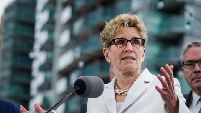 Premiérka kanadské provincie Ontario Kathleen Wynneová.