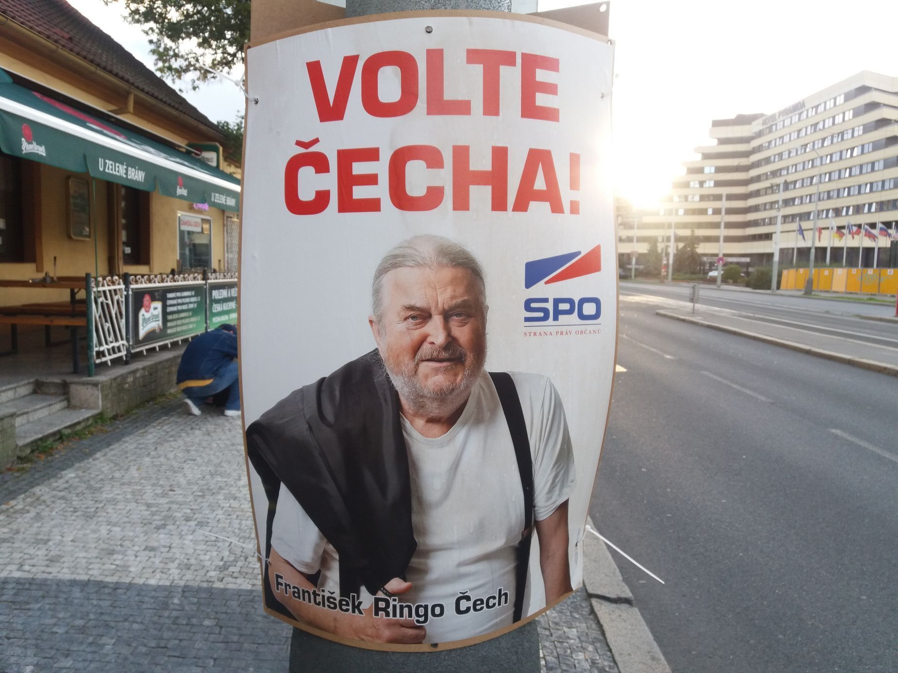 Kampaň 2017, František Ringo Čech kandiduje za SPO