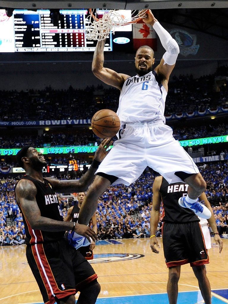 Finále NBA: Dallas - Miami (Chandler, James)