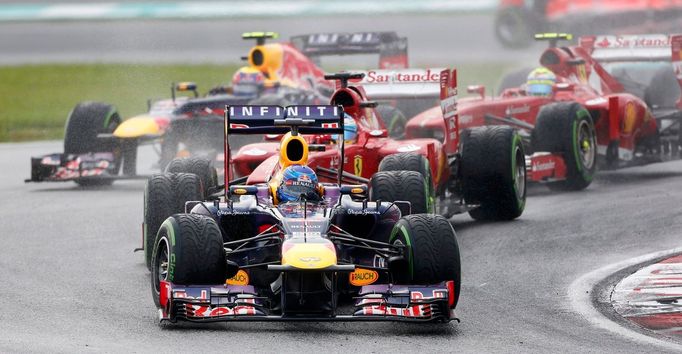 Formule 1, VC Malajsie 2013:  Sebastian Vettel, Red Bull