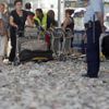 Obrazem: Protestující uklízeči pokryli barcelonské letiště odpadky