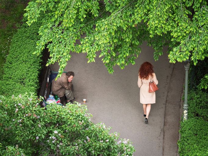 Tomáš Vocelka - Praha pod věžemi. Fotografie z Grantu Prahy 2018