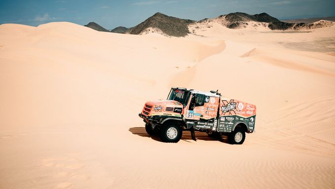 Aleš Loprais (Iveco) na Rallye Dakar 2025