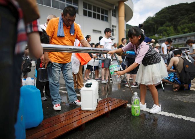 Japonsko po prudkých deštích postihly masivní záplavy. Červenec 2018.