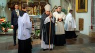 Mši celebroval kardinál Dominik Duka.