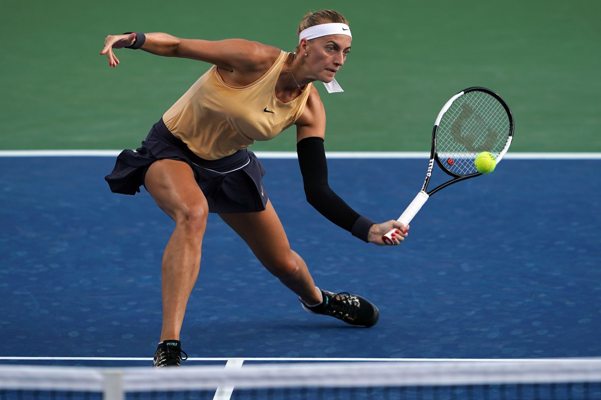 Petra Kvitová na turnaji v Cincinnati 2019