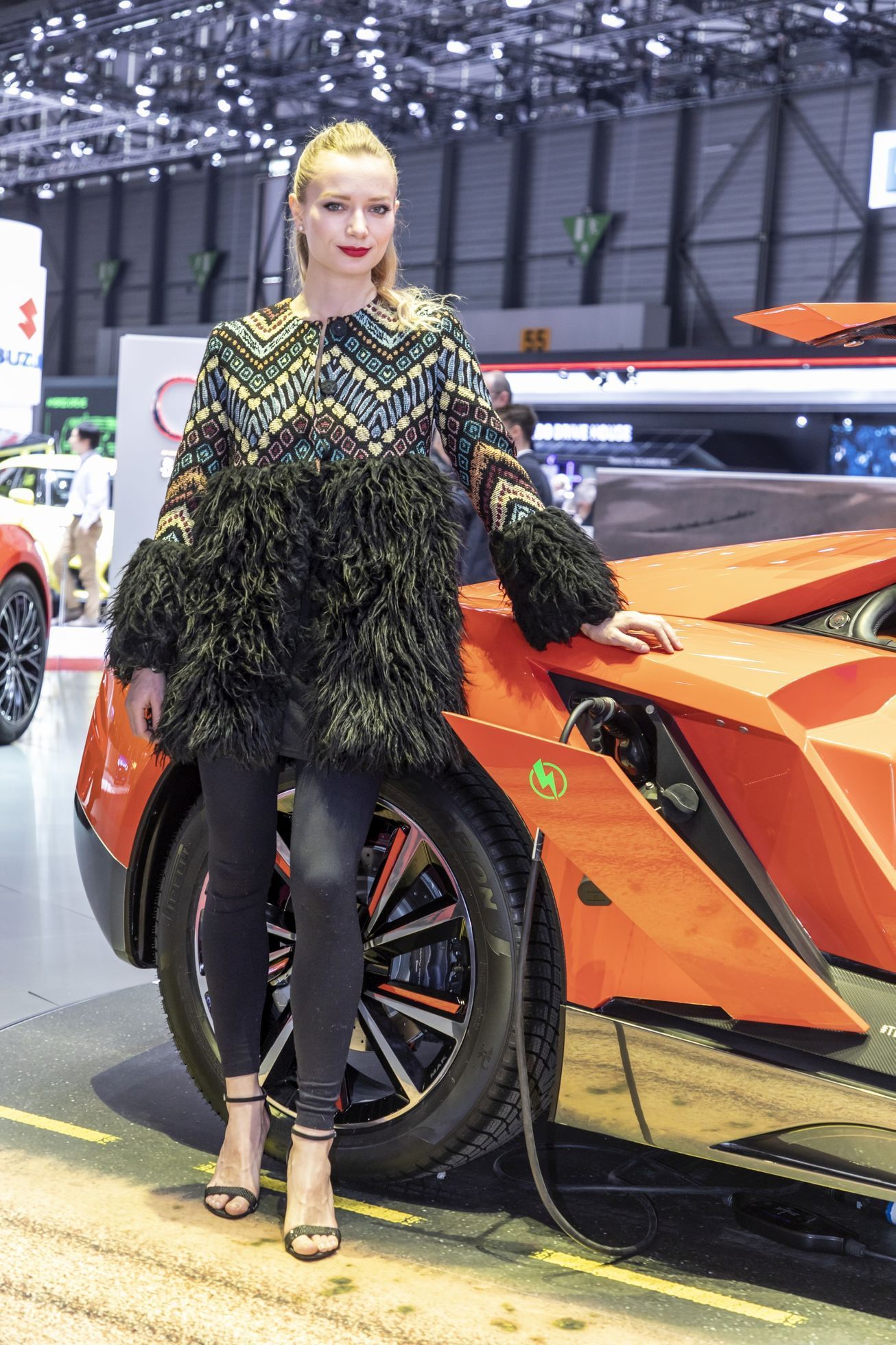 Ženeva 2018 modelky
