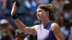 Karolína Muchová - Beatriz Haddadová Maiaová, čtvrtfinále US Open 2024