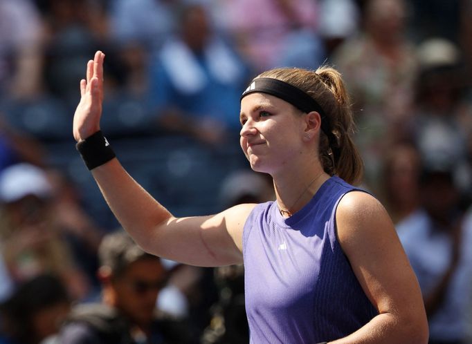 Karolína Muchová - Beatriz Haddadová Maiaová, čtvrtfinále US Open 2024