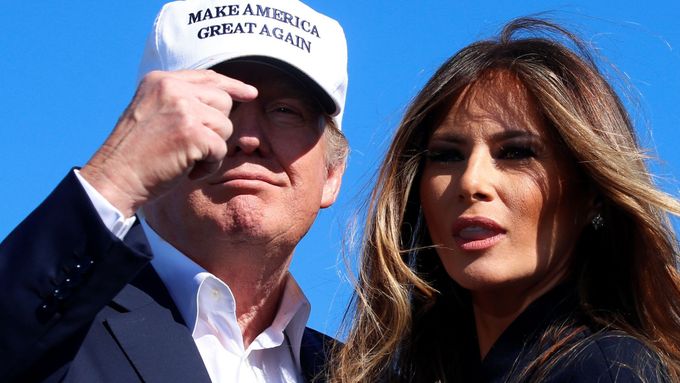 Melanie Trumpová s manželem Donaldem