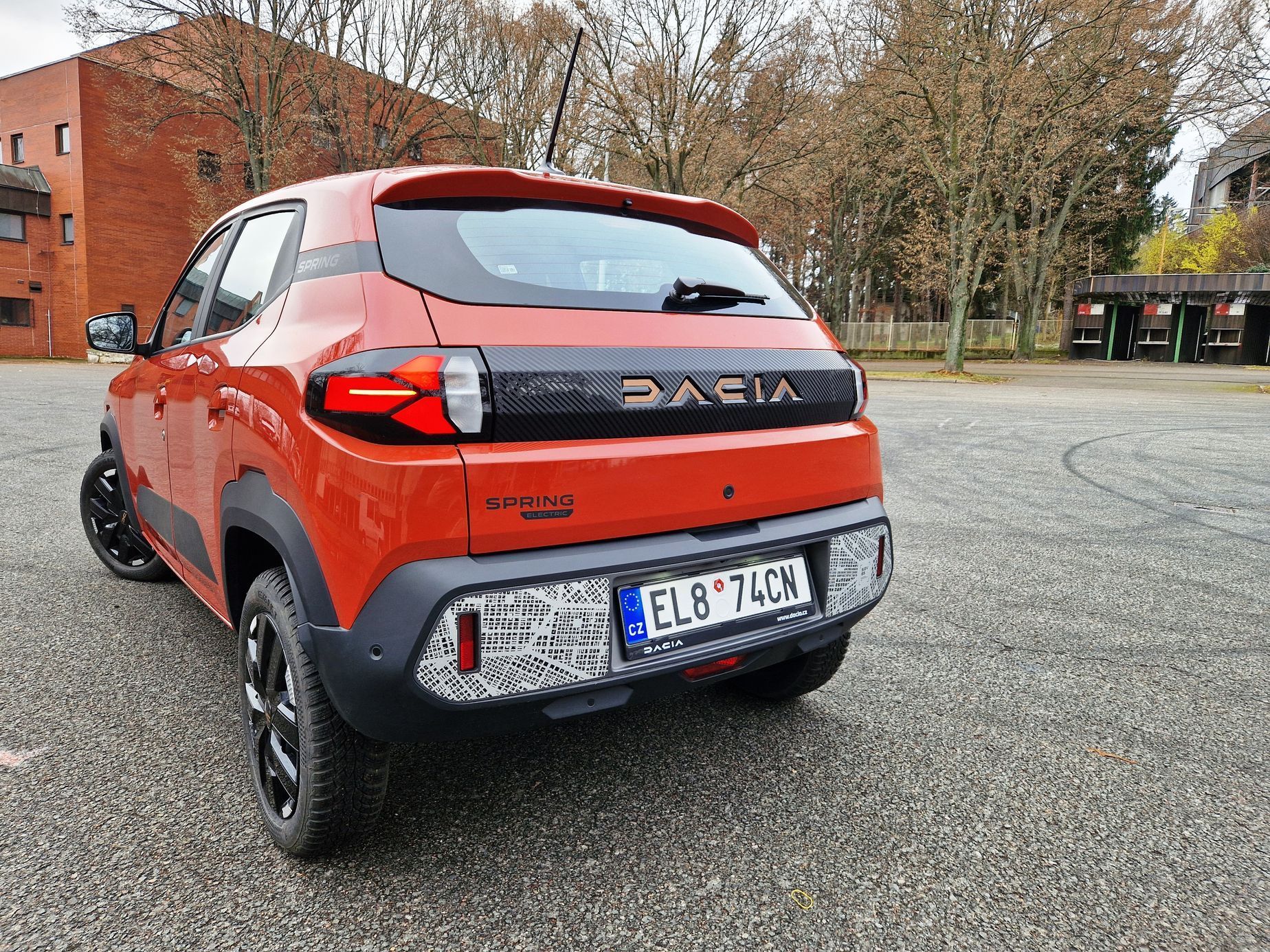 Dacia Spring Electric facelift test
