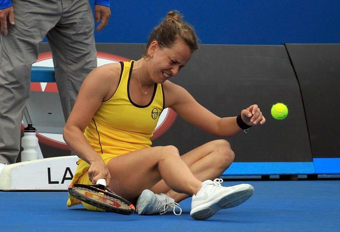 Čtvrtý den Australian Open 2016 (Barbora Strýcová)