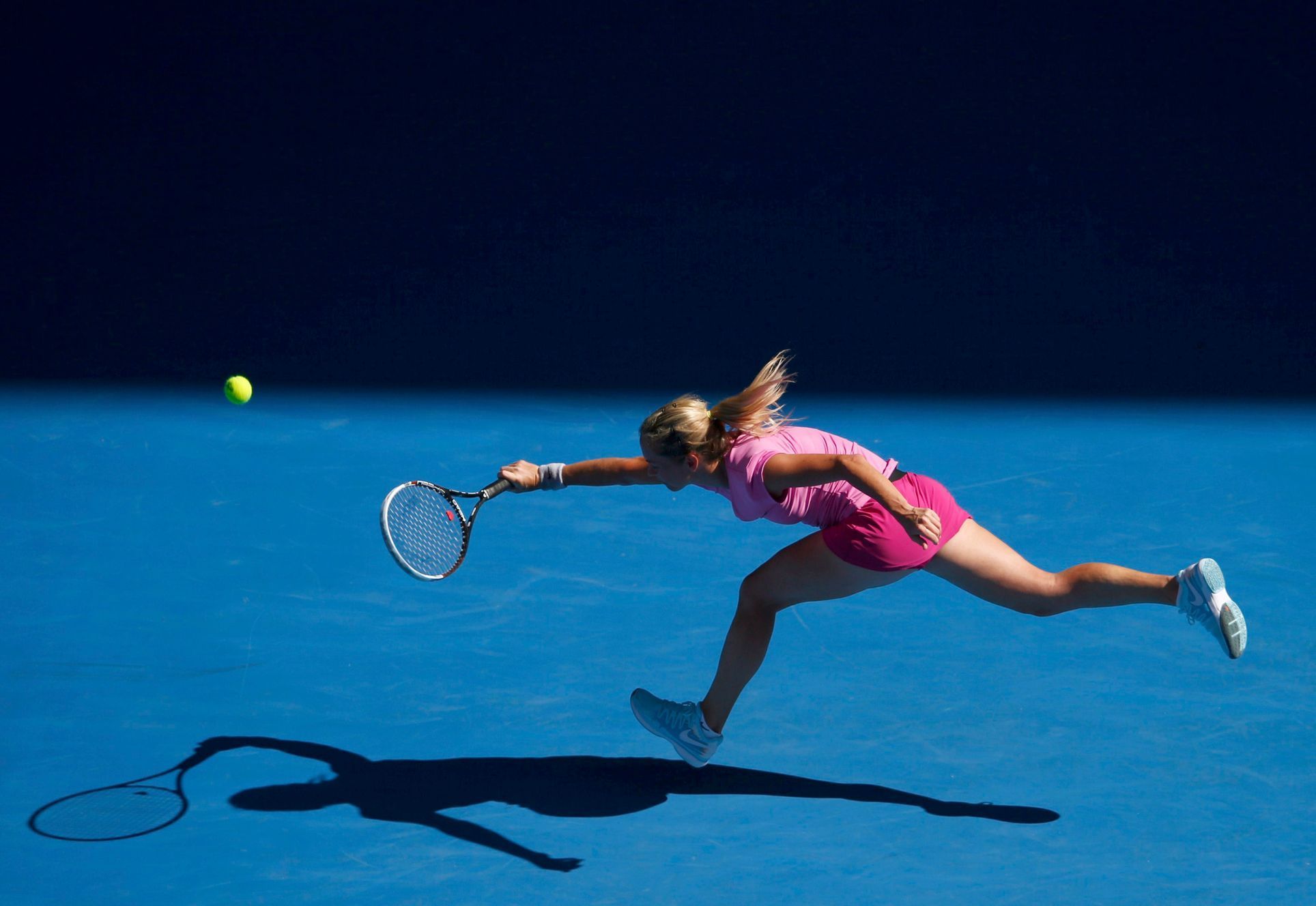 Klára Zakopalová na Australian Open 2014