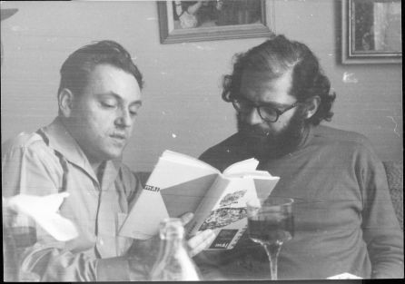 Jan Zábrana a Allen Ginsberg