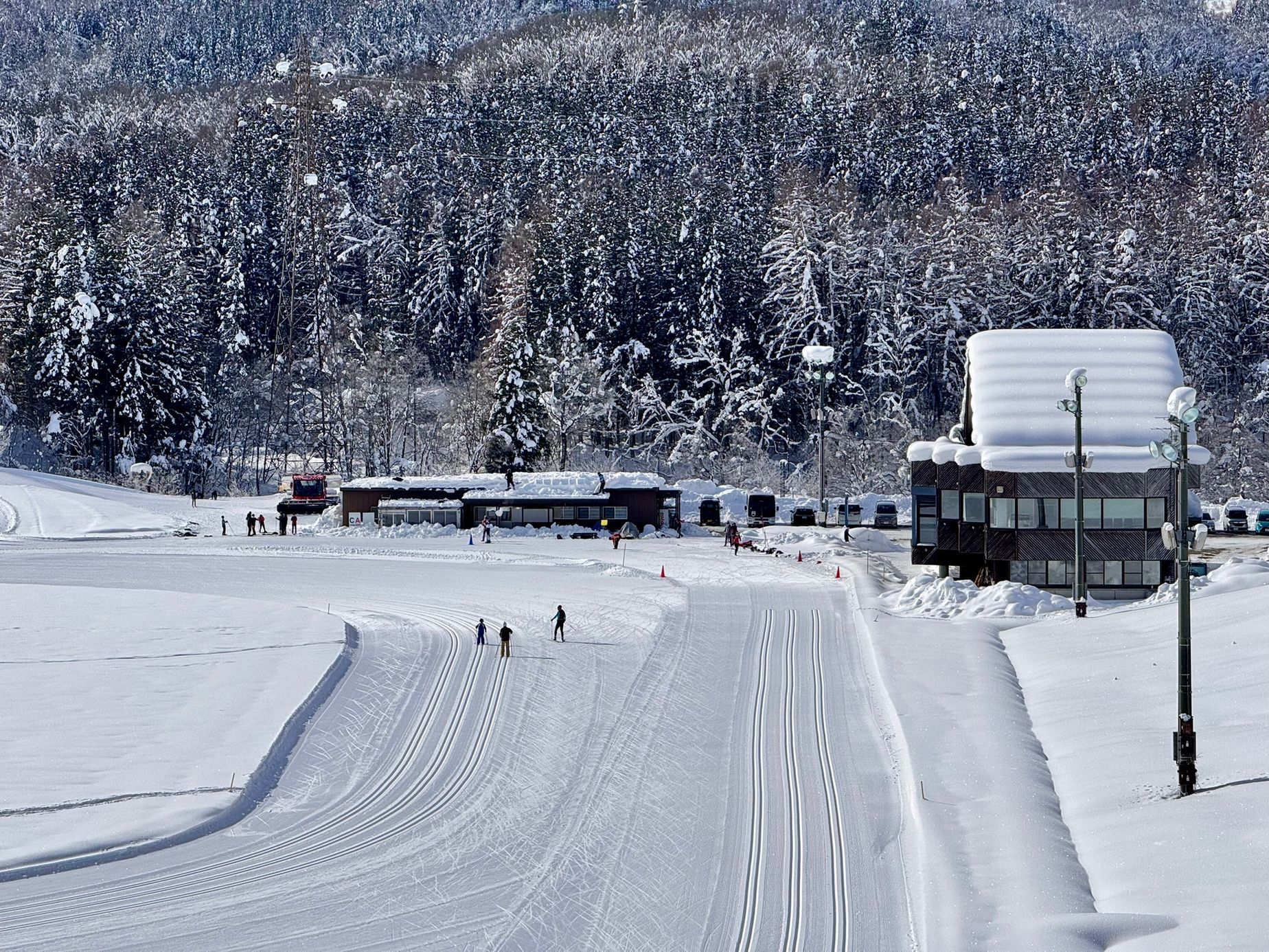 japonsko lyžování hakuba