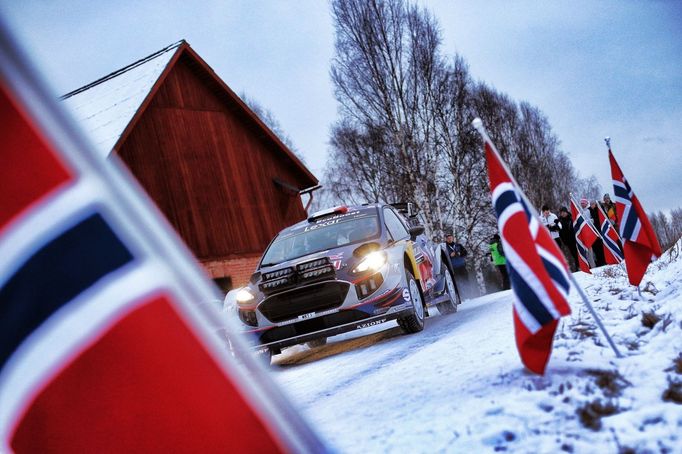 Švédská rallye 2017: Sébastien Ogier, Ford