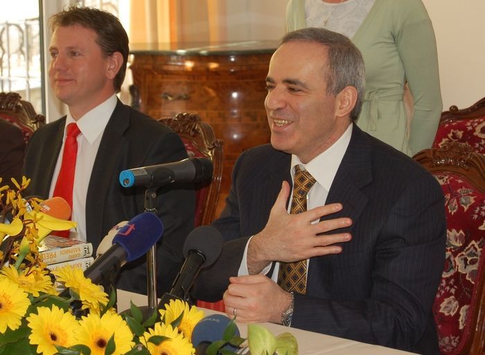 Garry Kasparov na Hluboké