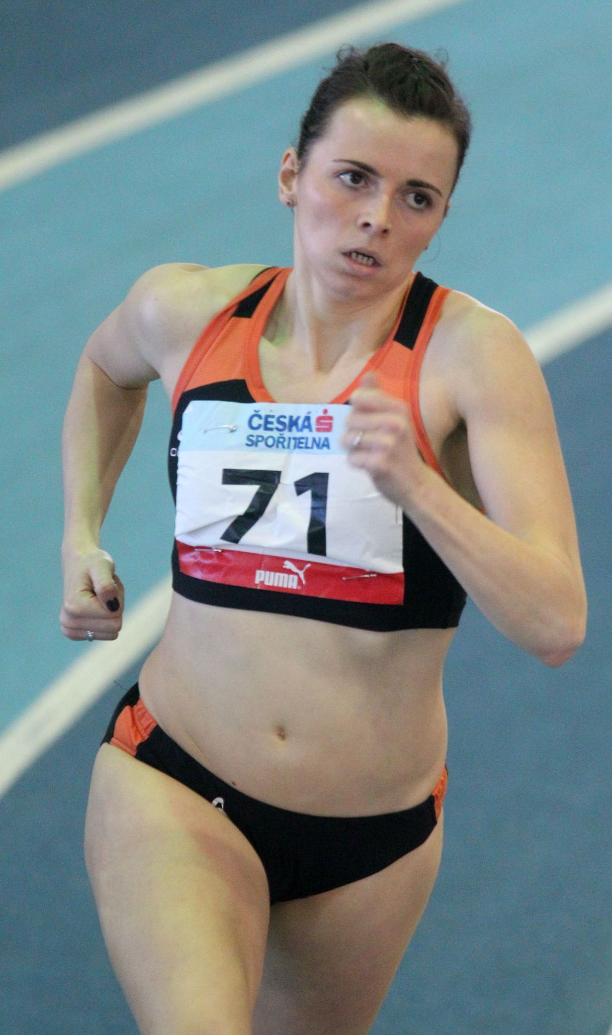 Mistrovství republiky (halové) v atletice, Stromovka, únor 2012, Tereza Čapková