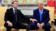 Emmanuel Macron, Donald Trump