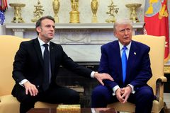 Macronův plán uznání Palestiny jako státu nemá váhu, vzkázal Trump