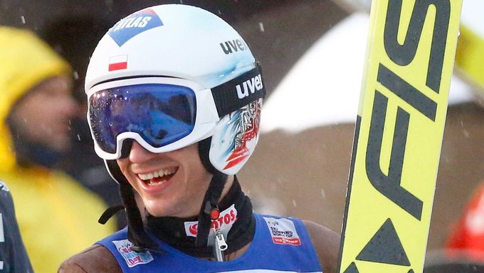 Kamil Stoch po vítězství v Innsbrucku