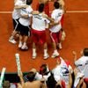 Čeští tenisté v Chorvatsku slaví postup do finále Davis Cupu