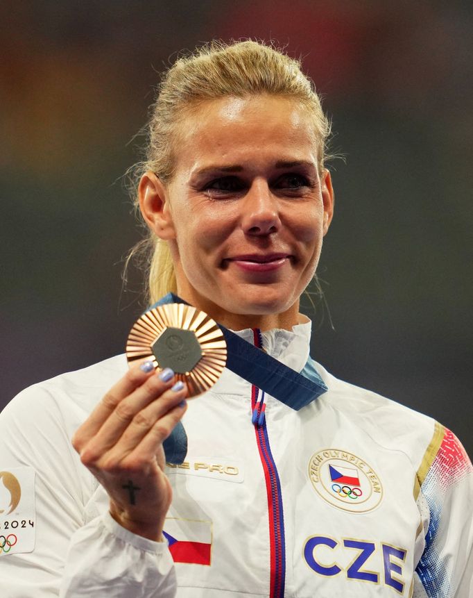 Nikola Ogrodníková s bronzem na OH 2024 v Paříži