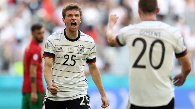 Radost fotbalistů Německa