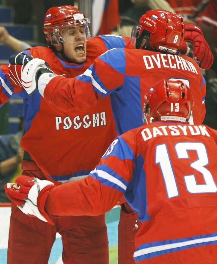Rusko - Česko, hokej
