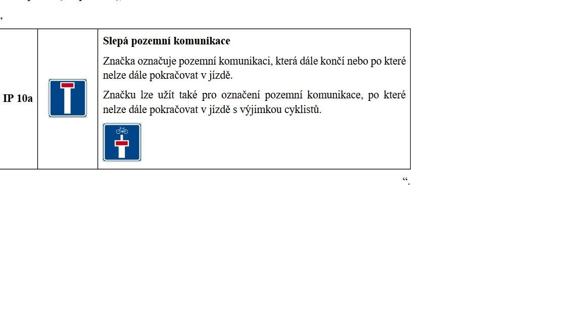 Nové dopravní značky 2025