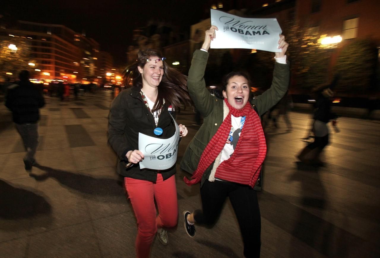 Foto: Volby v USA zatím vyhrává Obama